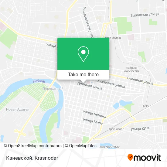 Каневской map