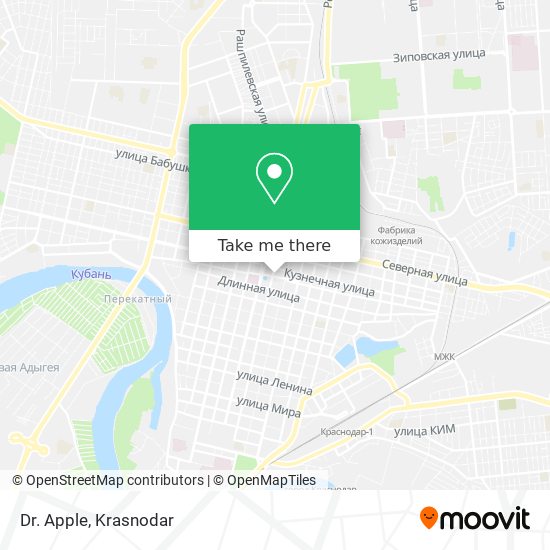 Dr. Apple map