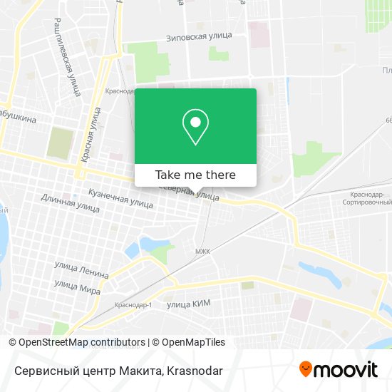 Сервисный центр Макита map