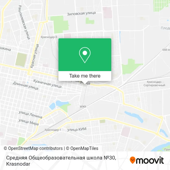 Средняя Общеобразовательная школа №30 map