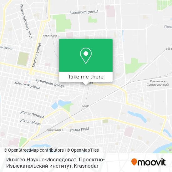 Инжгео Научно-Исследоват. Проектно-Изыскательский институт map