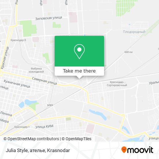 Julia Style, ателье map