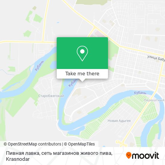 Пивная лавка, сеть магазинов живого пива map