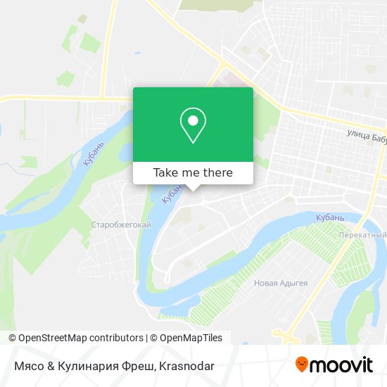 Мясо & Кулинария Фреш map