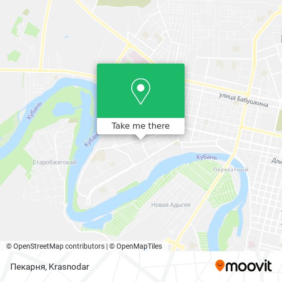 Пекарня map