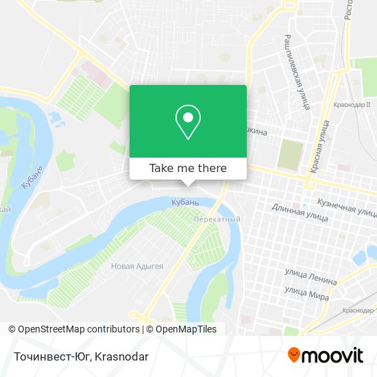Точинвест-Юг map