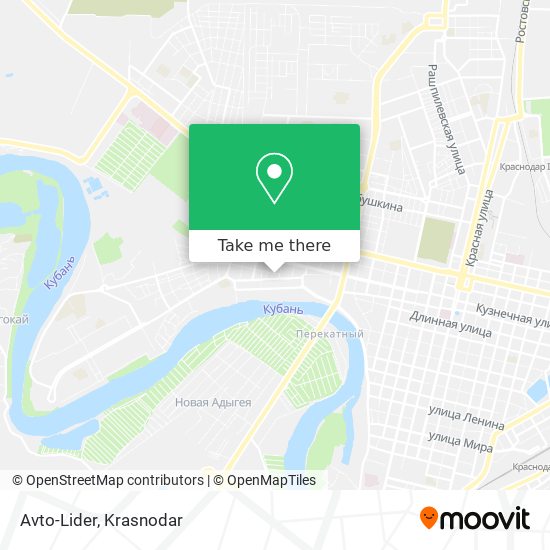 Avto-Lider map