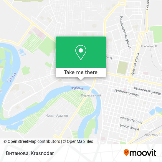 Витанова map