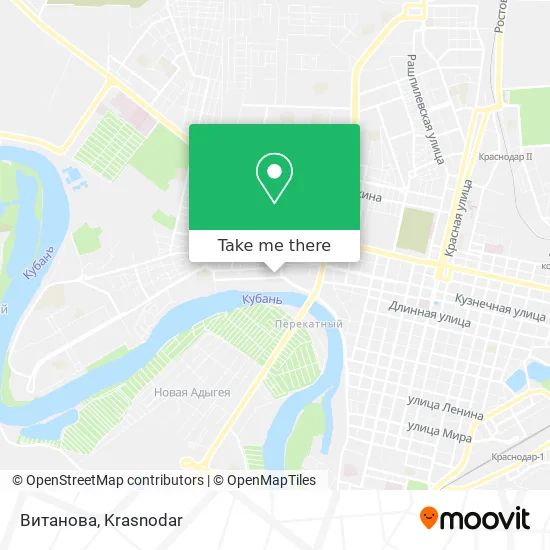 Витанова map