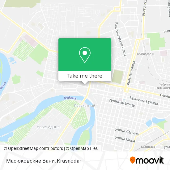 Масюковские Бани map