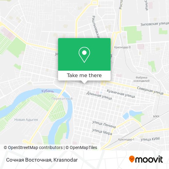 Сочная Восточная map