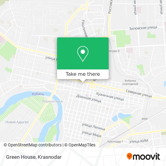 Green House map