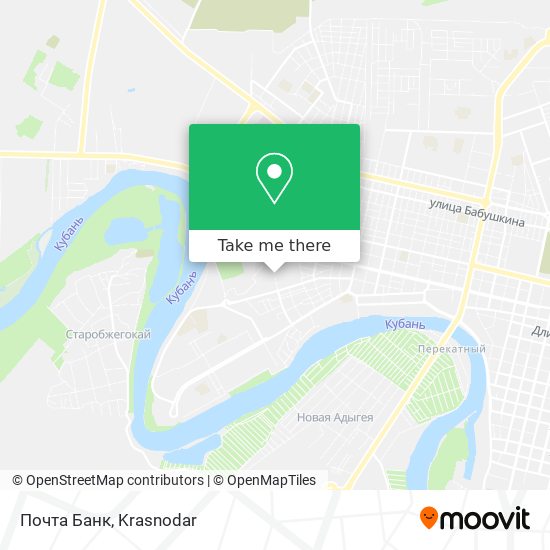 Почта Банк map