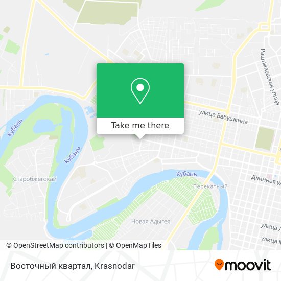 Восточный квартал map