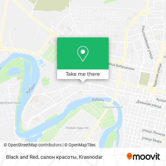 Black and Red, салон красоты map