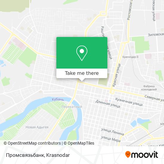 Промсвязьбанк map