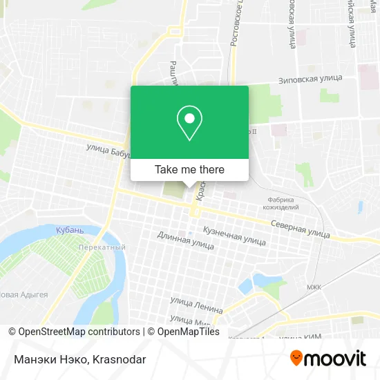Манэки Нэко map
