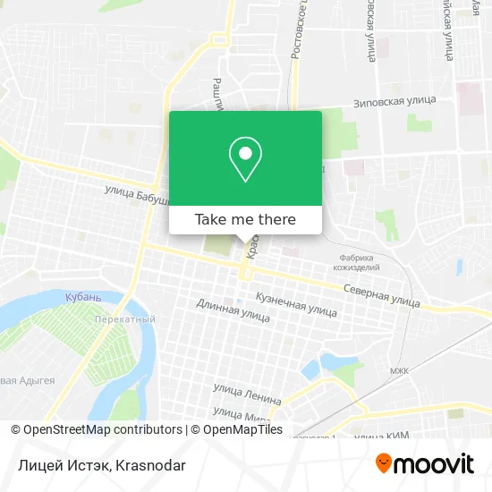 Лицей Истэк map
