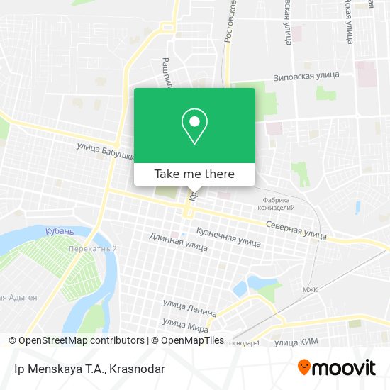 Ip Menskaya T.A. map