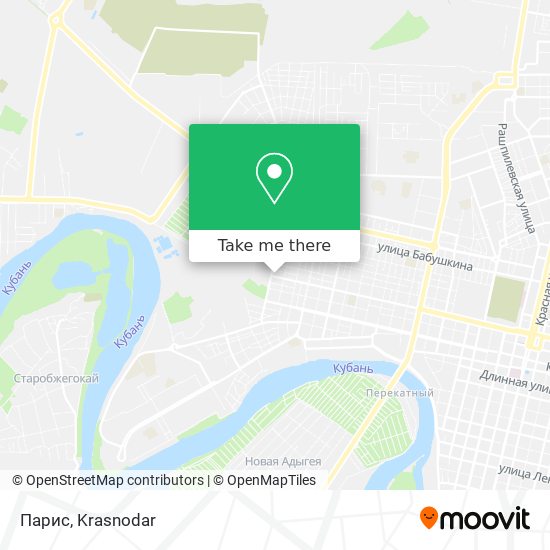 Парис map