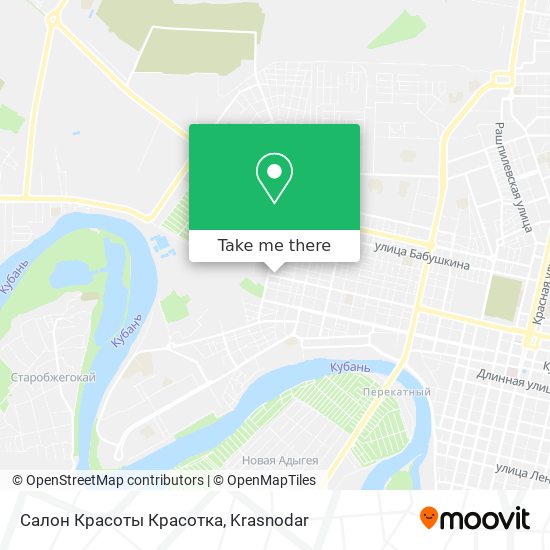 Салон Красоты Красотка map