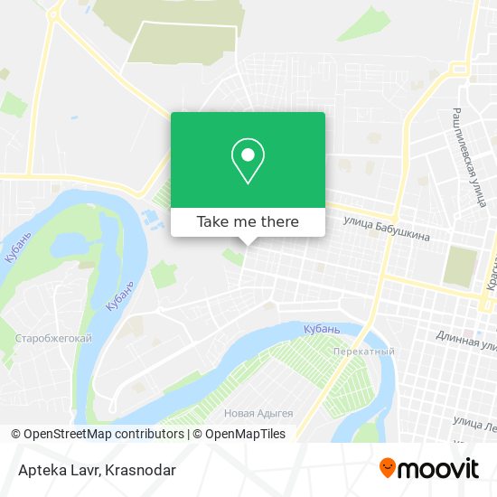 Apteka Lavr map