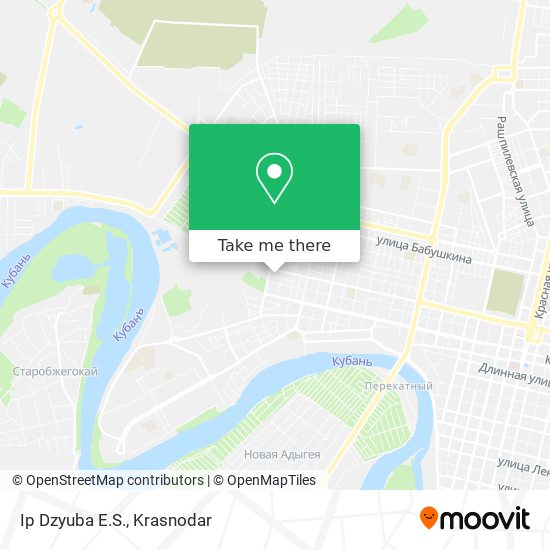 Ip Dzyuba E.S. map