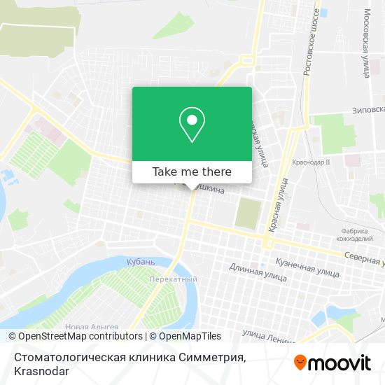 Стоматологическая клиника Симметрия map