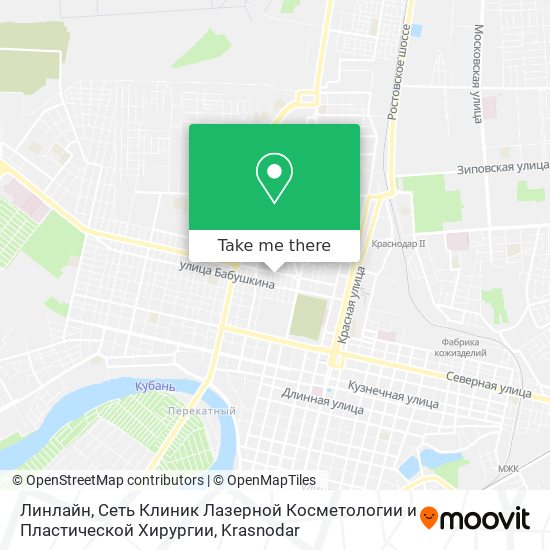 Линлайн, Сеть Клиник Лазерной Косметологии и Пластической Хирургии map