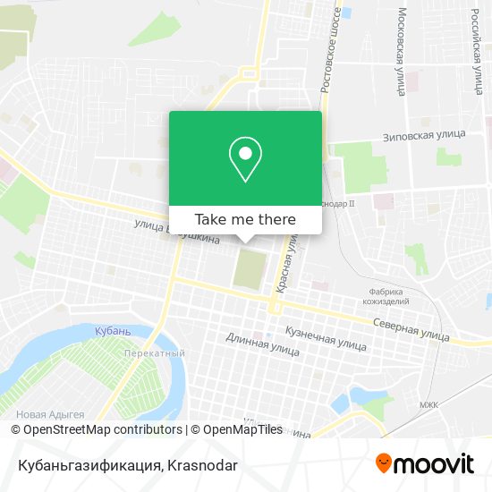 Кубаньгазификация map