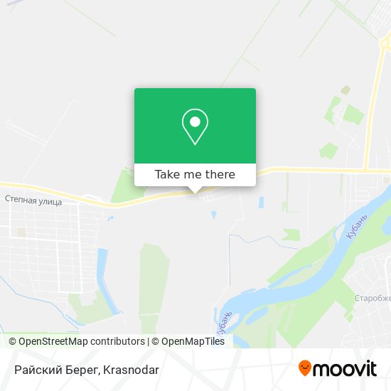 Райский Берег map