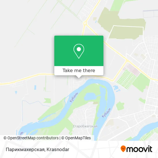 Парикмахерская map