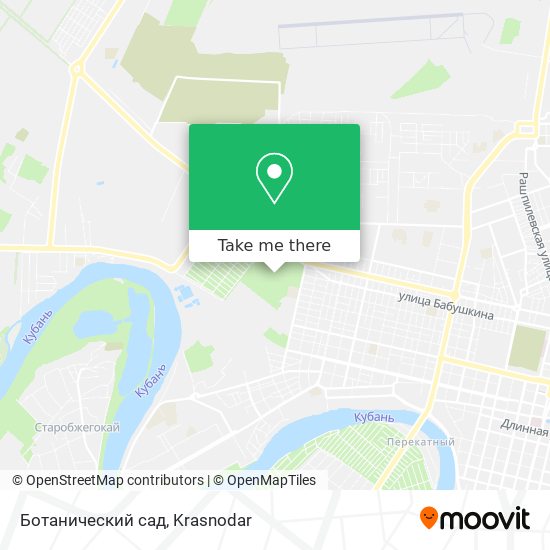 Ботанический сад map