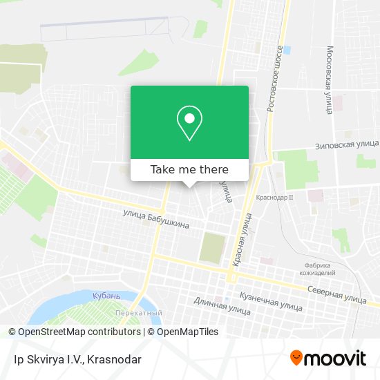 Ip Skvirya I.V. map