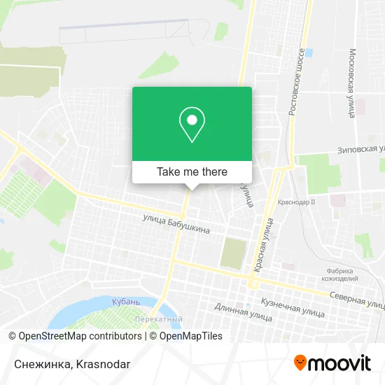 Снежинка map