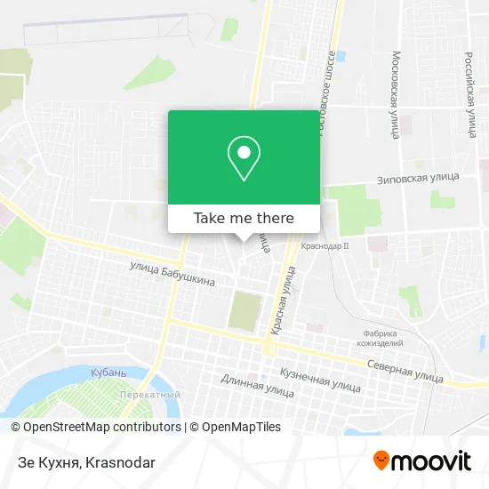 Зе Кухня map