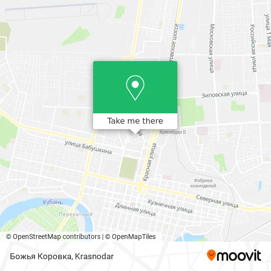 Божья Коровка map