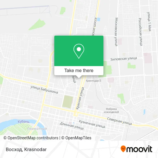 Восход map