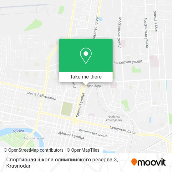 Спортивная школа олимпийского резерва 3 map