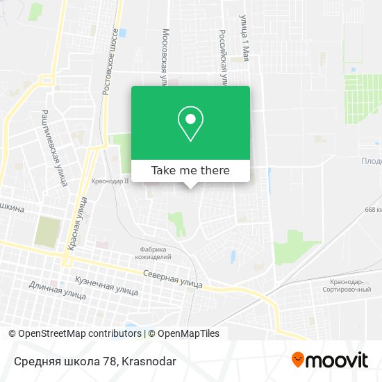 Средняя школа 78 map