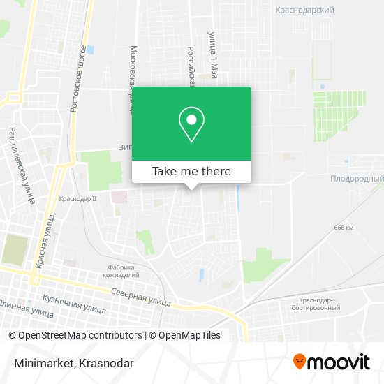 Minimarket map