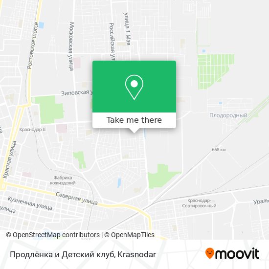 Продлёнка и Детский клуб map