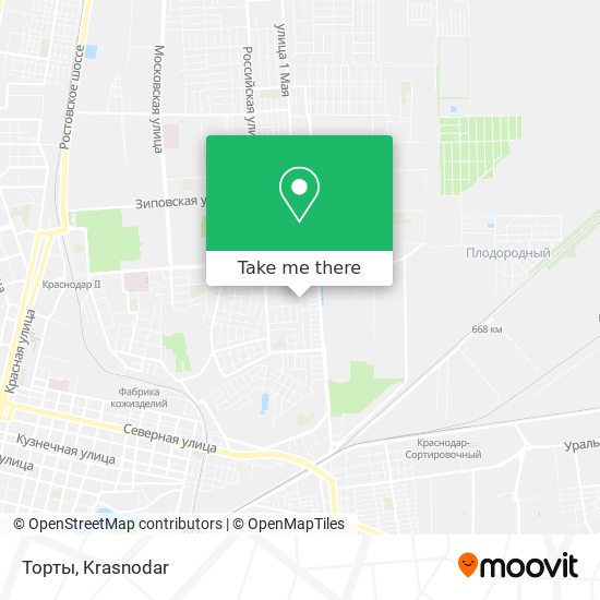 Торты map