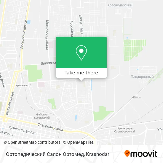 Ортопедический Салон Ортомед map