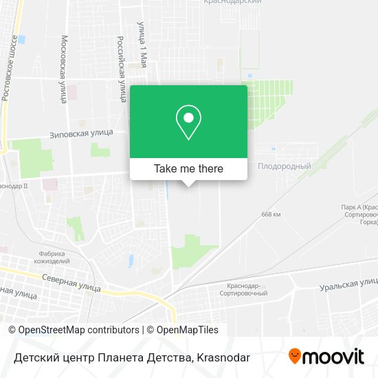 Детский центр Планета Детства map