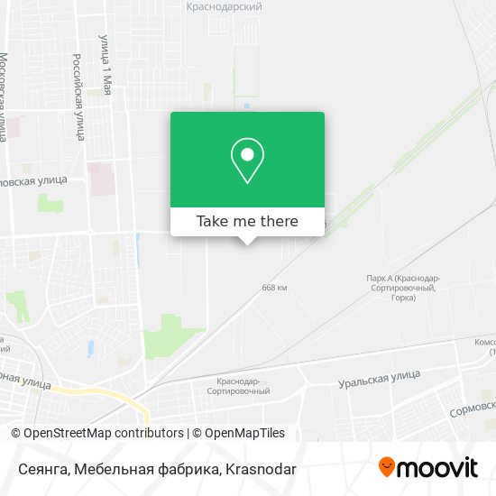 Сеянга, Мебельная фабрика map