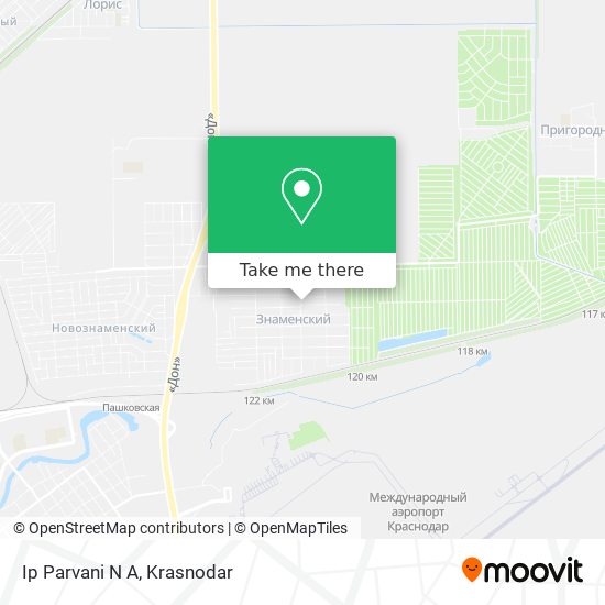 Ip Parvani N A map