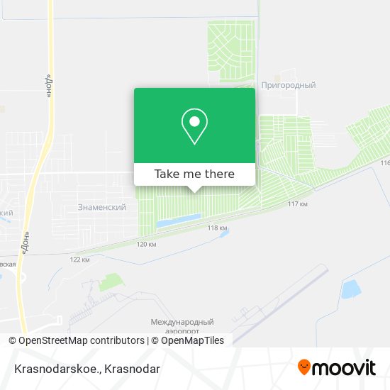 Krasnodarskoe. map