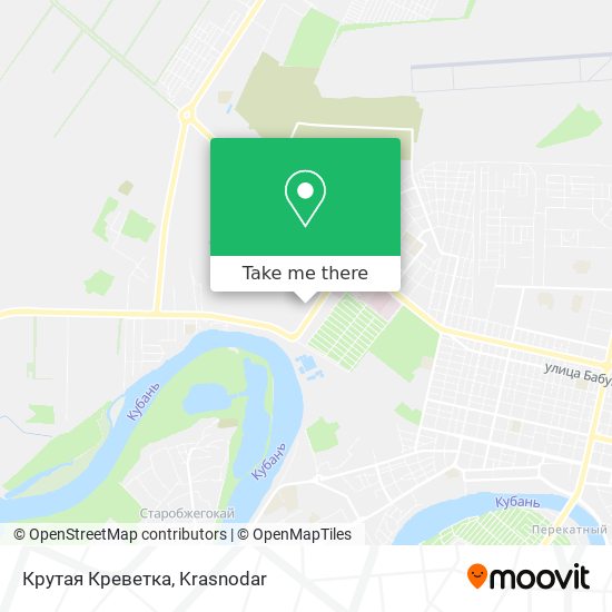 Крутая Креветка map