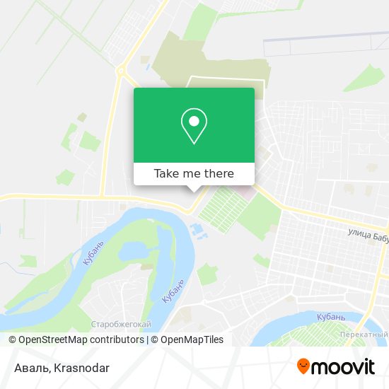 Аваль map